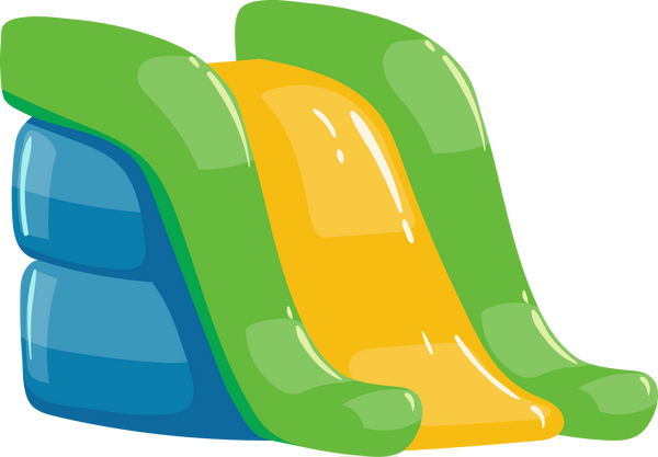 Inflatable slide